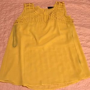 Yellow Perch by Blu Pepper Tank Top